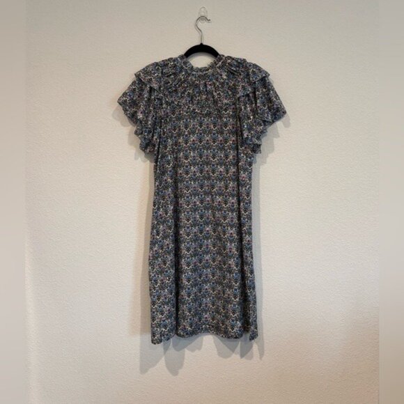 MUNTHE Silk Blend Joyace Dress - Picture 7 of 9